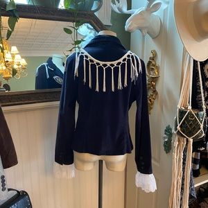 Hand Embellished Military Inspired Jacket